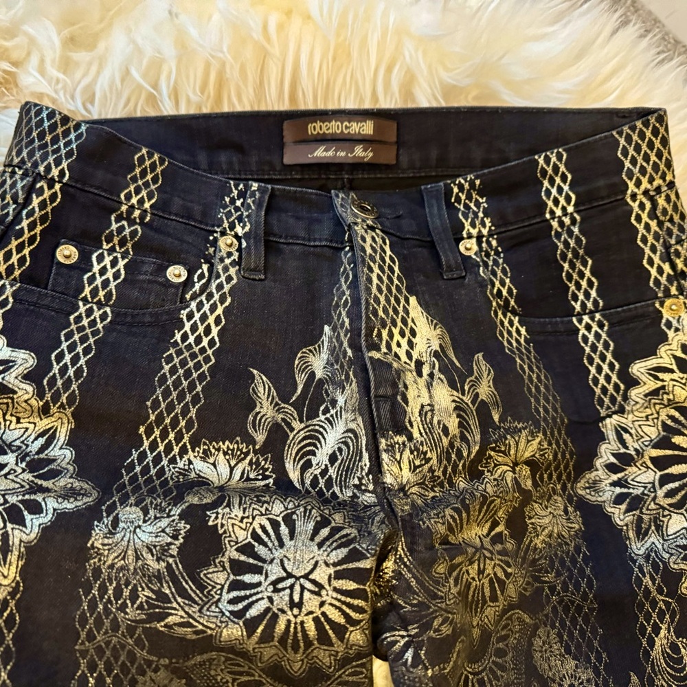 Roberto Cavalli Jean pants- make in Italy